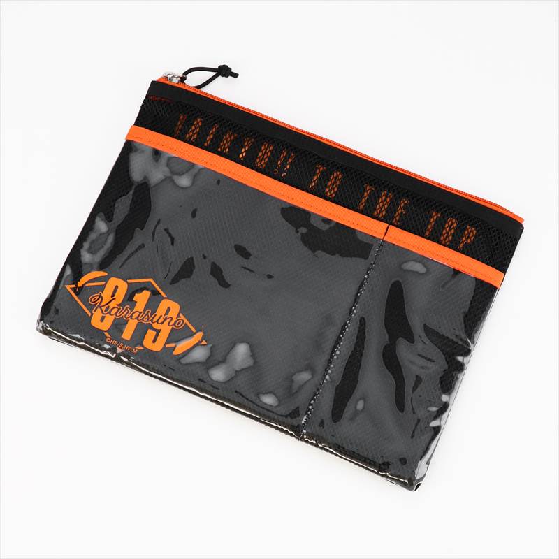 ハイキュー!! TO THE TOP_フラットガジェットポーチ/烏野高校