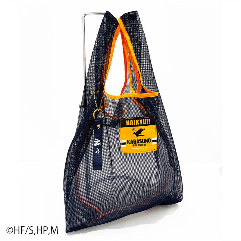 ハイキュー!!_烏野高校柄メッシュトートバッグ