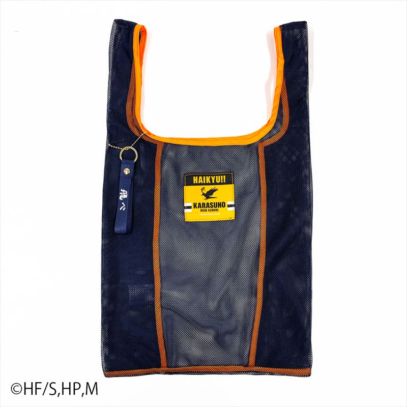 ハイキュー!!_烏野高校柄メッシュトートバッグ