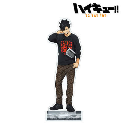 ハイキュー!! TO THE TOP × 東武動物公園_描き下ろしイラスト 黒尾鉄朗 レジャーver. BIGアクリルスタンド