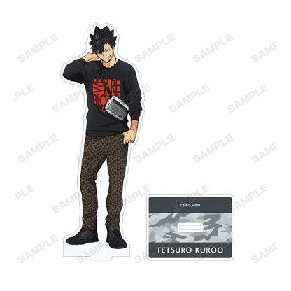 ハイキュー!! TO THE TOP × 東武動物公園_描き下ろしイラスト 黒尾鉄朗 レジャーver. BIGアクリルスタンド