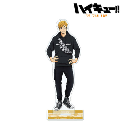 ハイキュー!! TO THE TOP × 東武動物公園_描き下ろしイラスト 宮侑 レジャーver. BIGアクリルスタンド