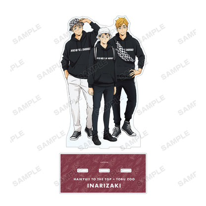 ハイキュー!! TO THE TOP × 東武動物公園_描き下ろしイラスト 稲荷崎高校 レジャーver. BIGアクリルスタンド