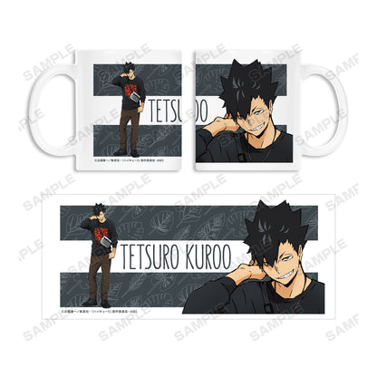ハイキュー!! TO THE TOP × 東武動物公園_描き下ろしイラスト 黒尾鉄朗 レジャーver. マグカップ