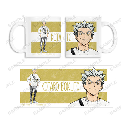 ハイキュー!! TO THE TOP × 東武動物公園_描き下ろしイラスト 木兎光太郎 レジャーver. マグカップ