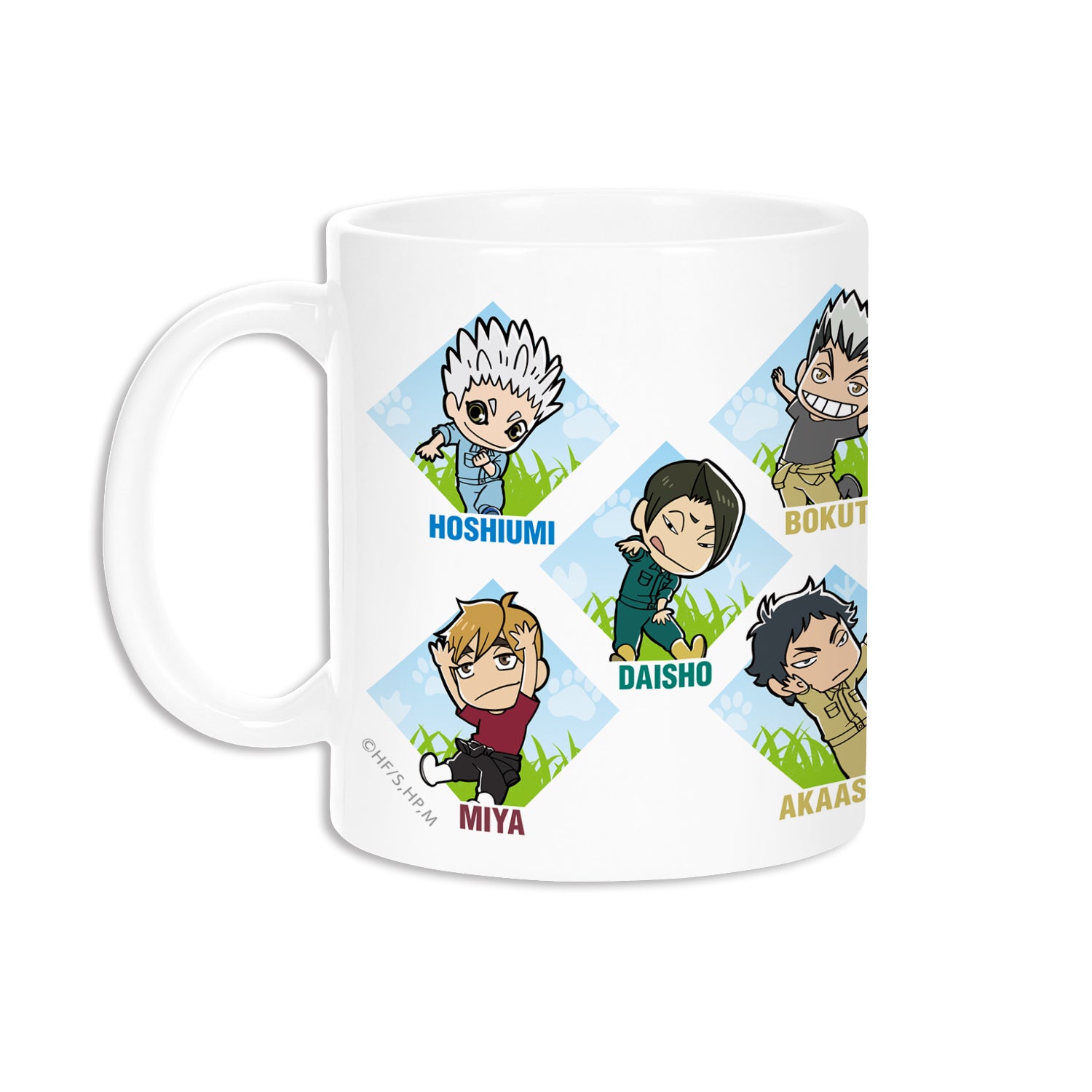 ハイキュー!! TO THE TOP × 東武動物公園_ちびキャラ 飼育係ver. マグカップ