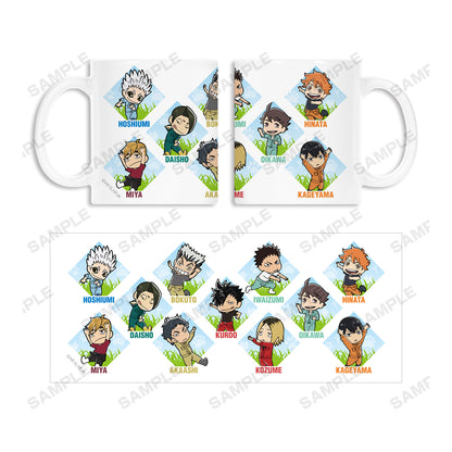 ハイキュー!! TO THE TOP × 東武動物公園_ちびキャラ 飼育係ver. マグカップ