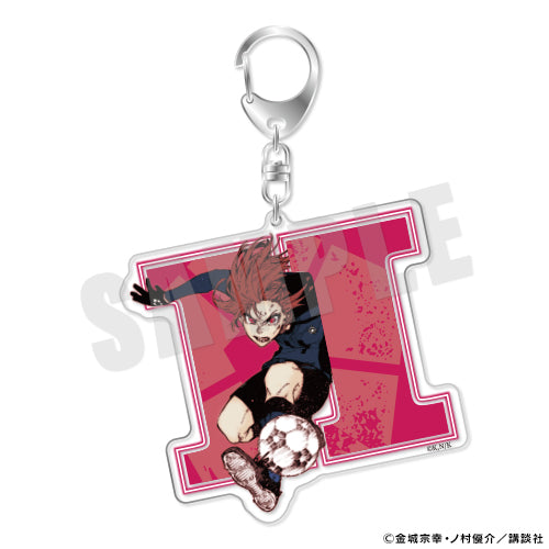 ブルーロック_イニシャルアクリルキーホルダー 04.千切豹馬