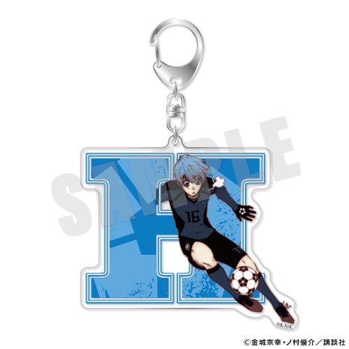 ブルーロック_イニシャルアクリルキーホルダー 08.氷織羊