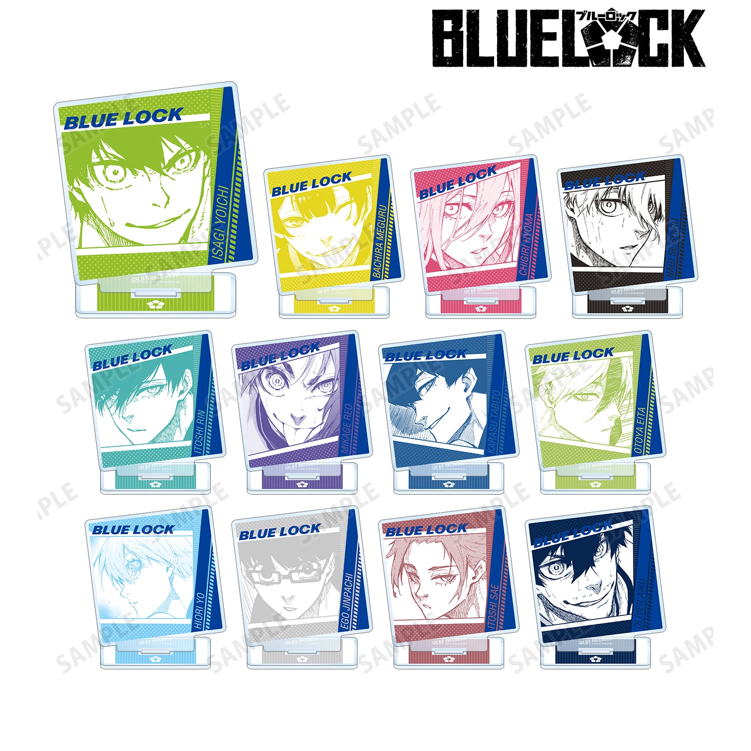 ブルーロック_トレーディングアクリルスタンド(単位/BOX)