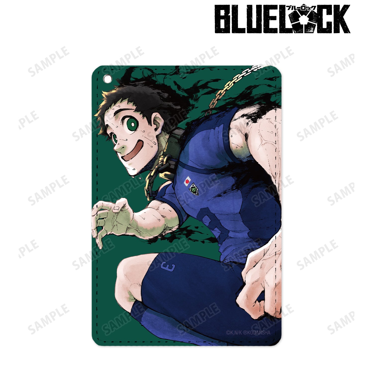 ブルーロック_時光 青志 1ポケットパスケース