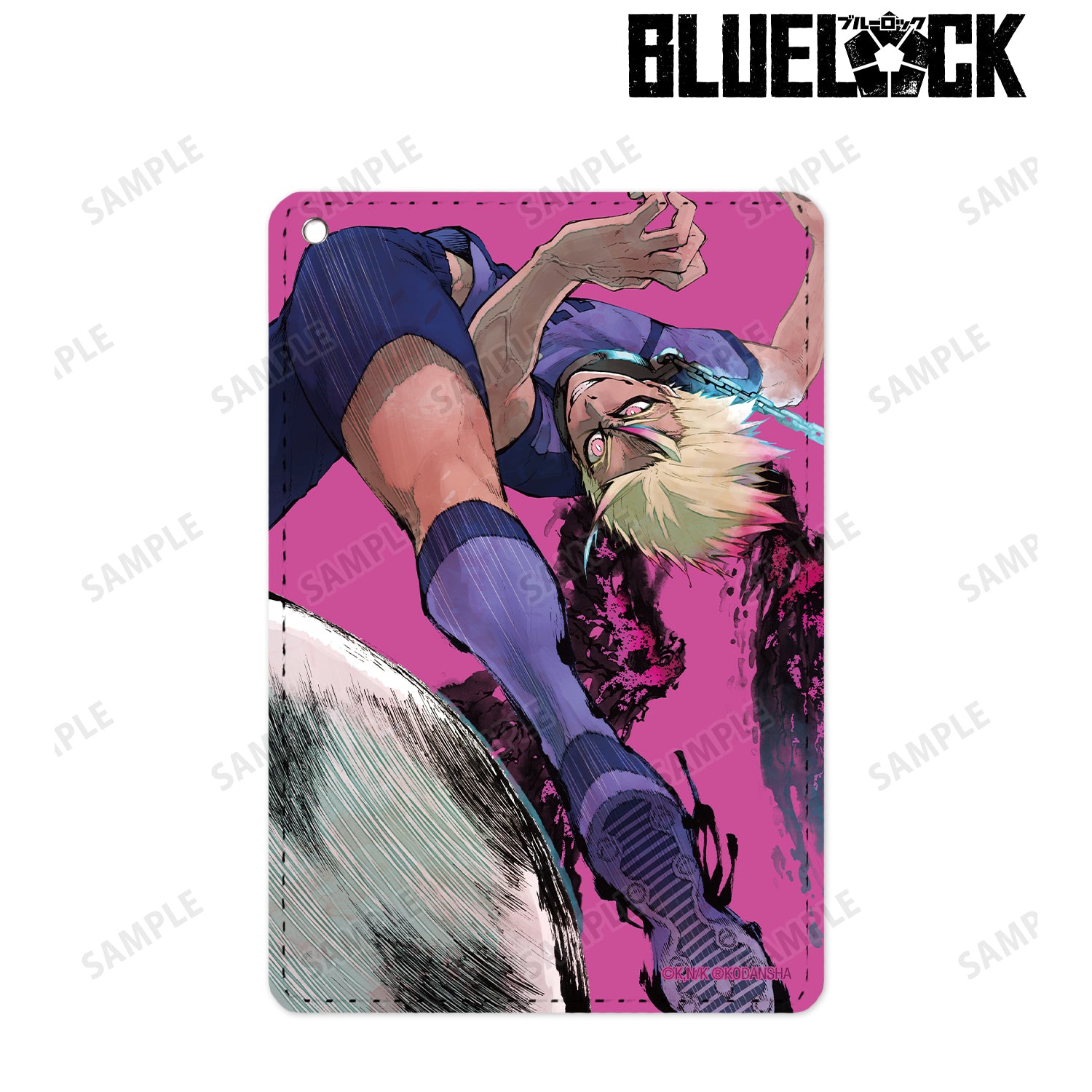 ブルーロック_士道 龍聖 1ポケットパスケース