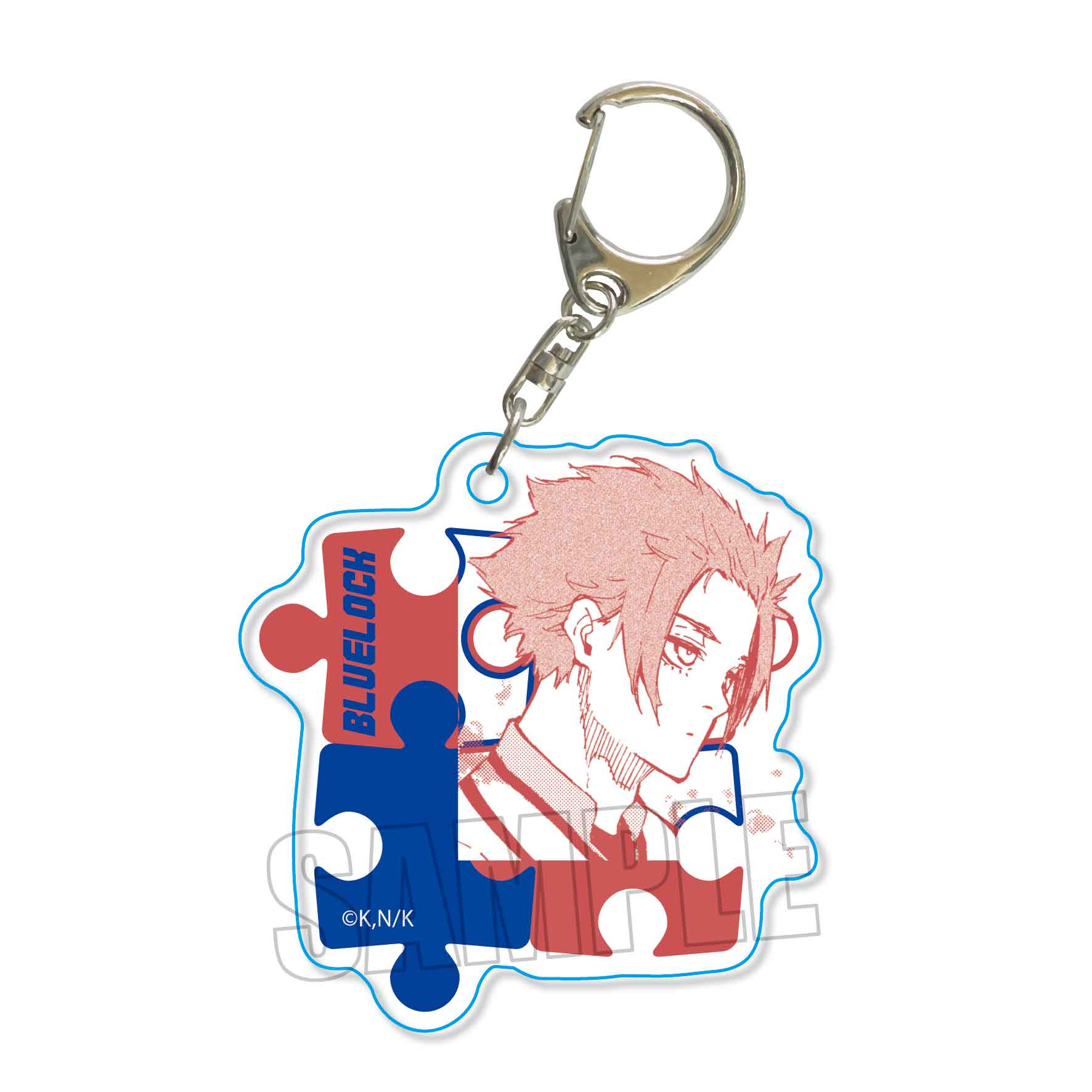 ブルーロック_トレーディングピースキーホルダー  1BOX
