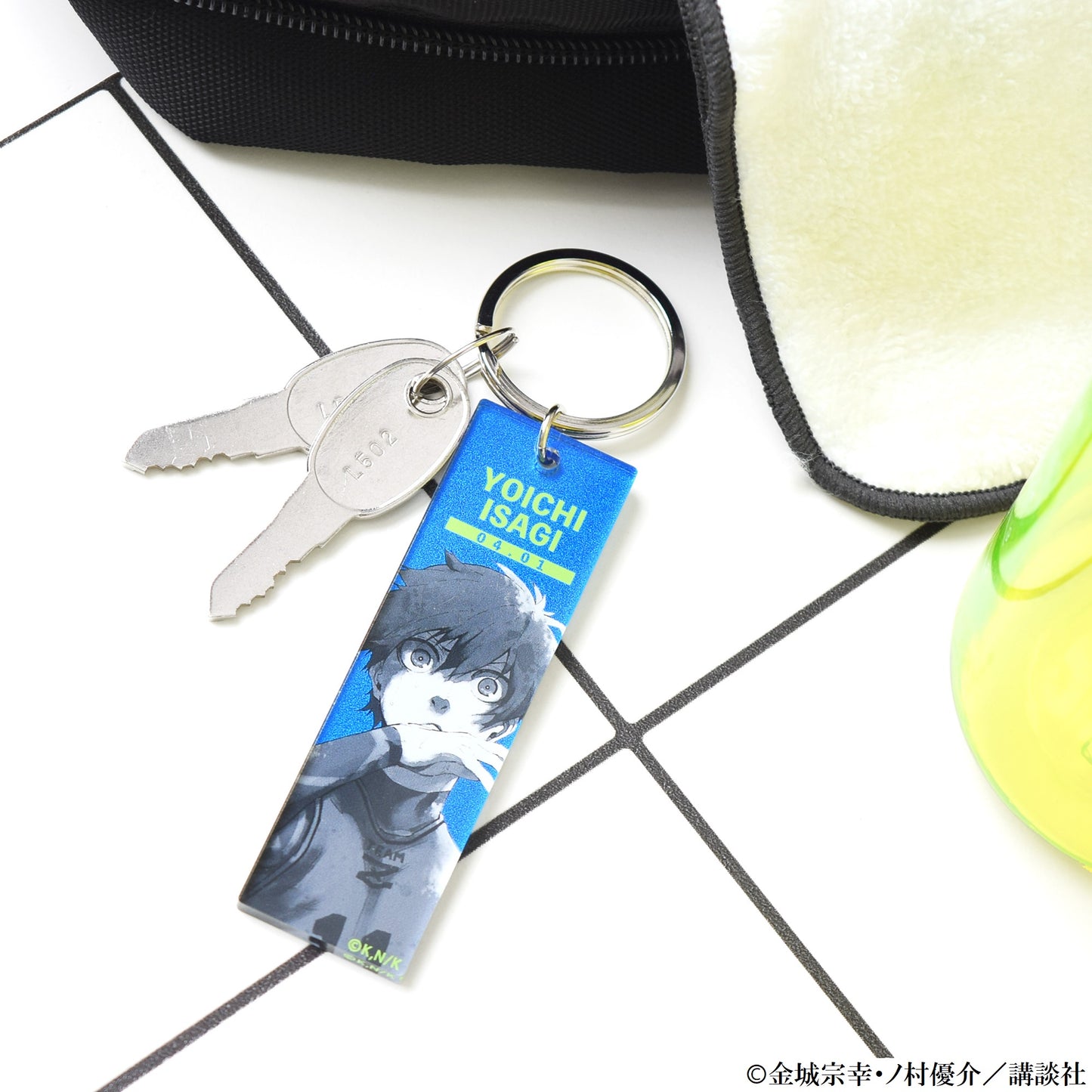 ブルーロック メタリックアクリルキーホルダー(御影玲王)