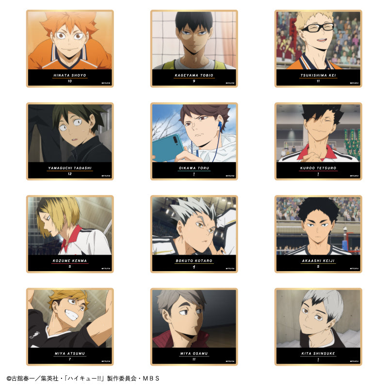 ハイキュー!!_トレーディングスクエアクリアカード 1BOX