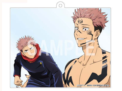 呪術廻戦_Newtype アクリルスタンドディスプレイ 虎杖 悠仁&宿儺