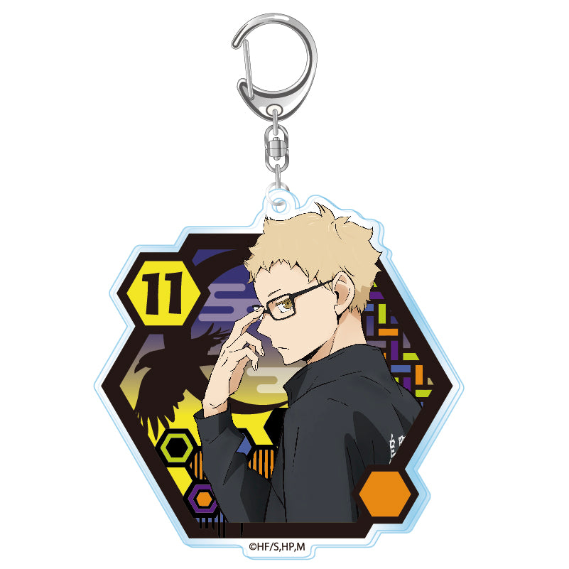 ハイキュー!!_切り絵シリーズ アクリルキーホルダーVol.2 月島 蛍