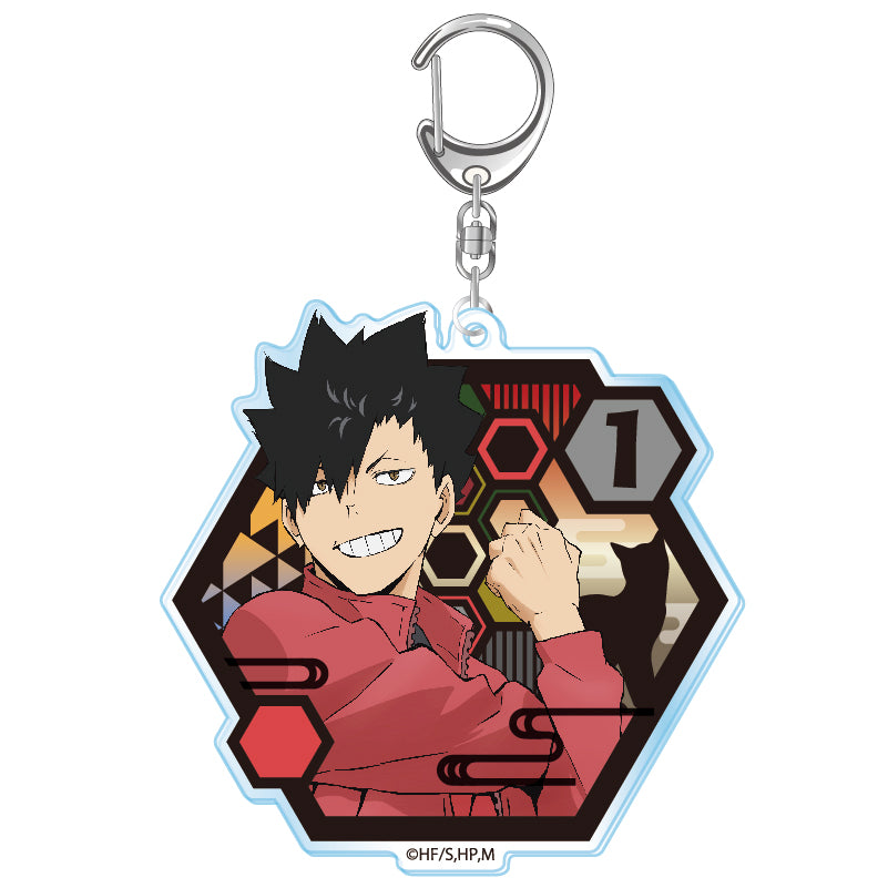 ハイキュー!!_切り絵シリーズ アクリルキーホルダーVol.2 黒尾 鉄朗