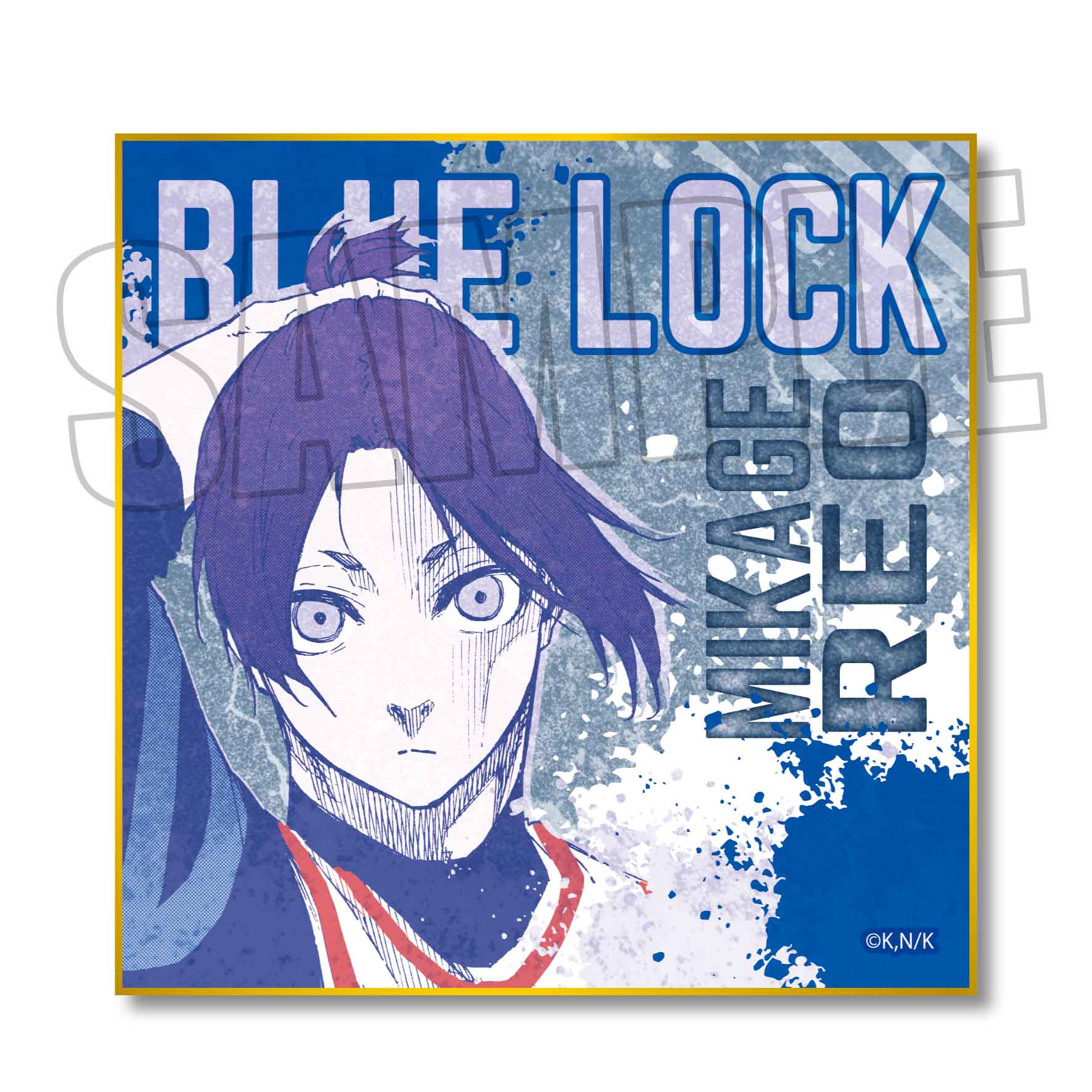 ブルーロック_トレーディング色紙  1BOX