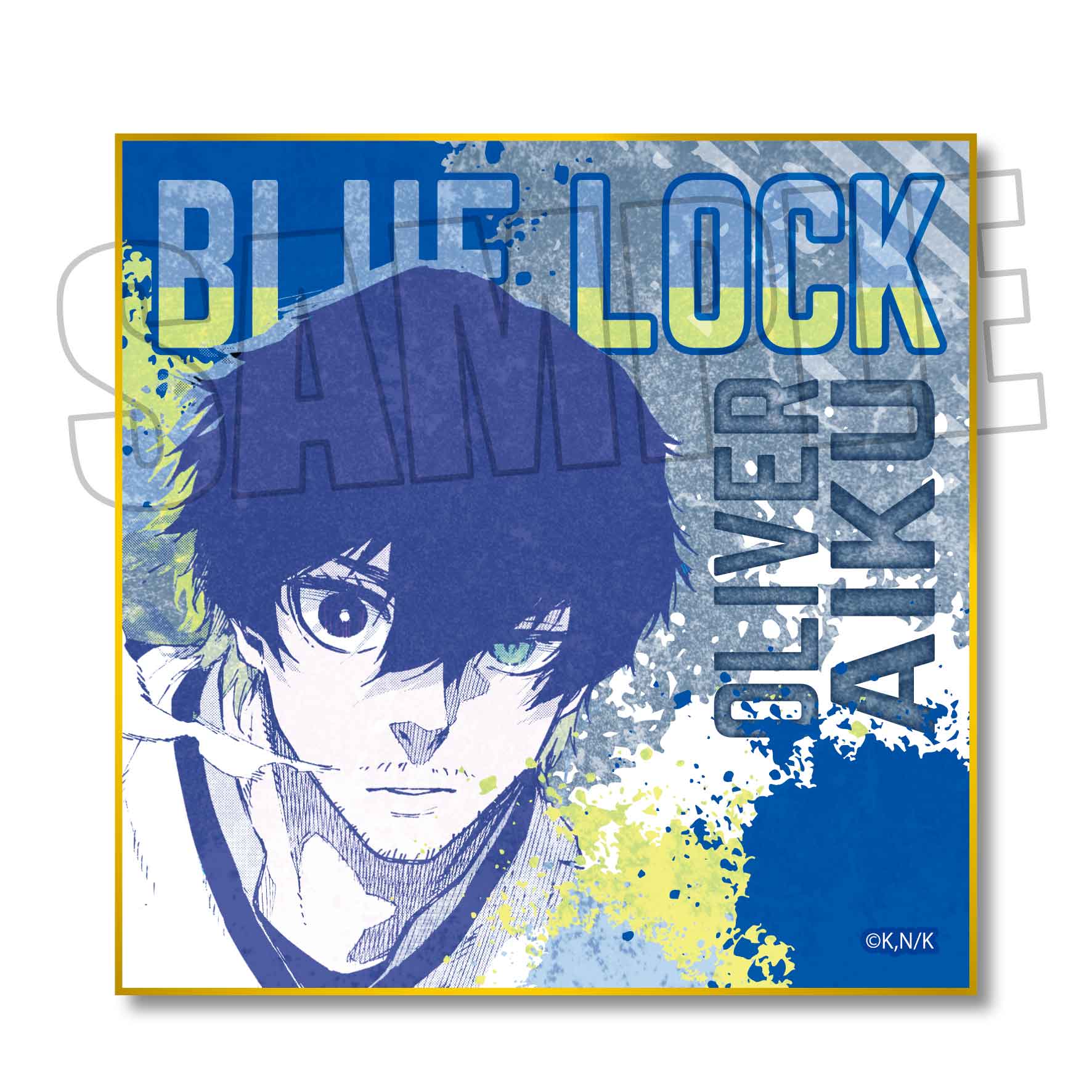 ブルーロック_トレーディング色紙  1BOX