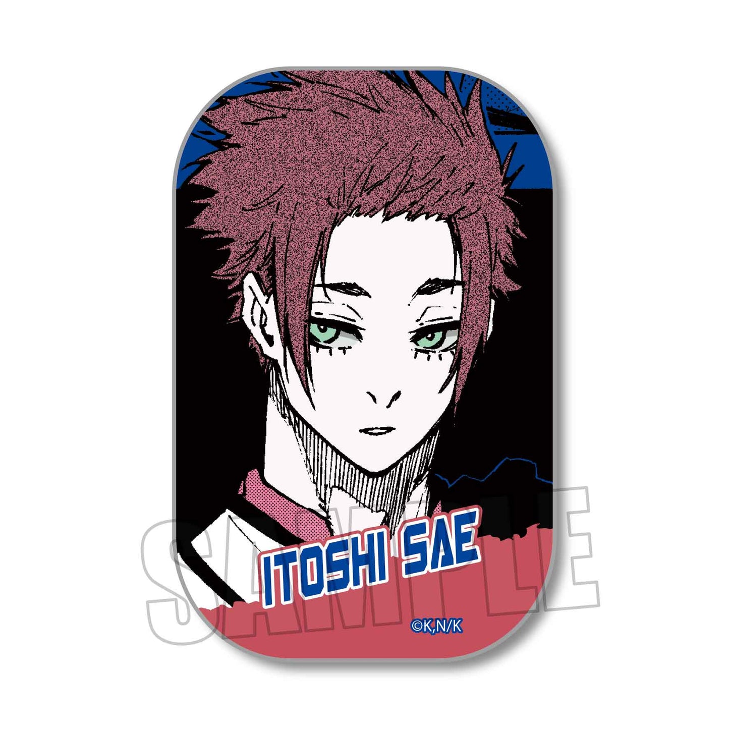 ブルーロック_トレーディングスクエア缶バッジ  1BOX