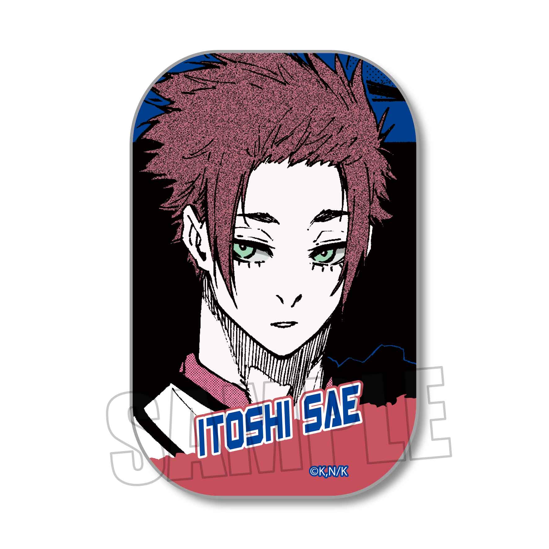 ブルーロック_トレーディングスクエア缶バッジ  1BOX