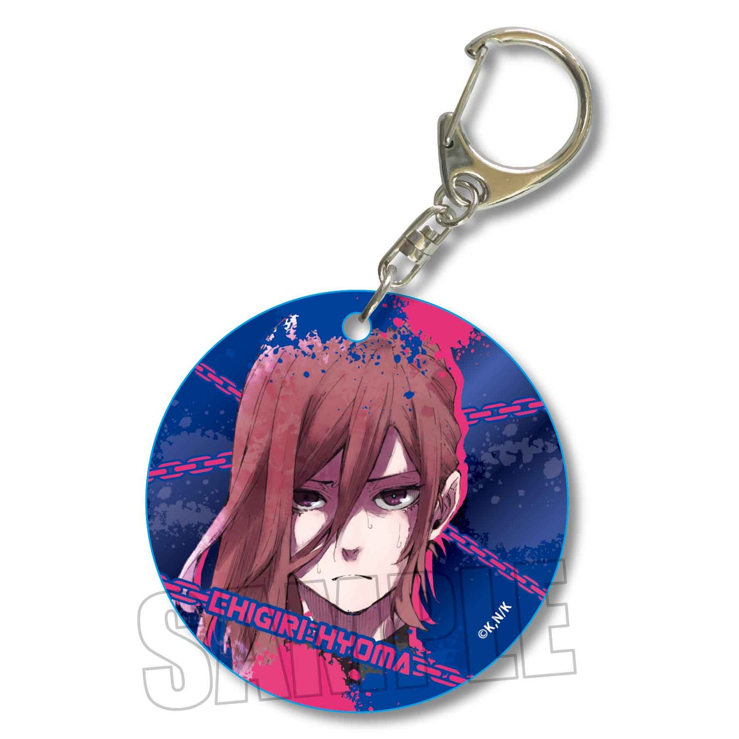 ブルーロック_やわらかクリアチャーム /千切 豹馬