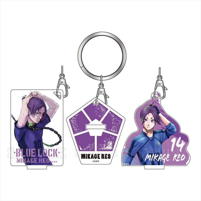 ブルーロック_3チャームキーホルダー(御影 玲王)