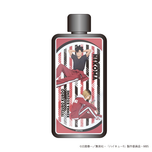 ハイキュー!!_フレームスクエアボトル02/黒尾鉄朗&孤爪研磨 リラックスver.(描き下ろし)