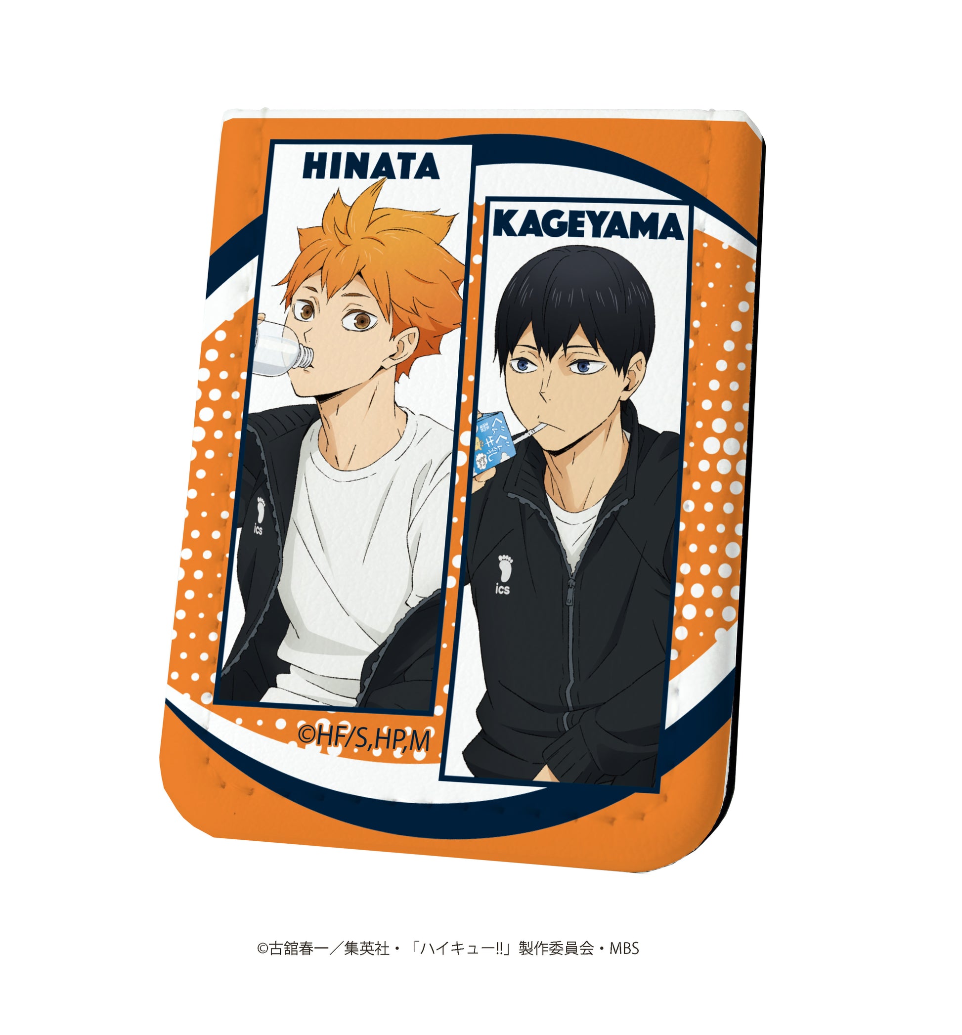 ハイキュー!!_レザーフセンブック01/日向翔陽&影山飛雄 リラックスver.(描き下ろし)