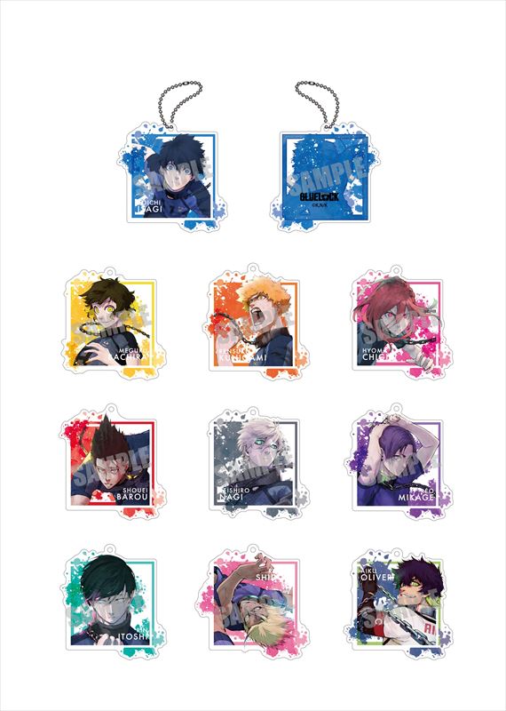 ブルーロック_プライムアクリルキーホルダー オリヴァ･愛空