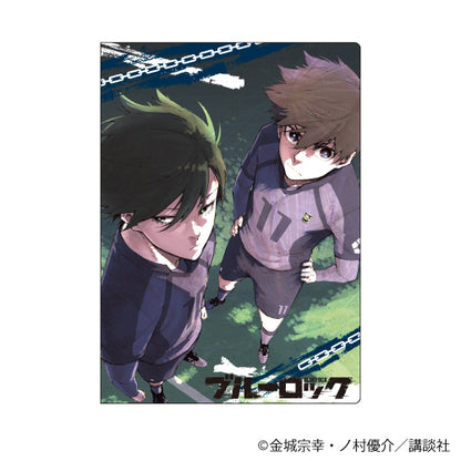 ブルーロック_プレミアムポストカードホルダー01/巻頭カラーデザイン