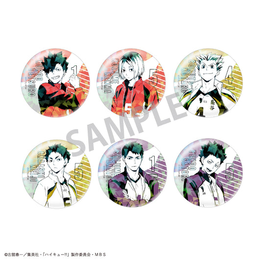 ハイキュー!!_トレーディングホログラム缶バッジ ジャージ/vol.2 1BOX