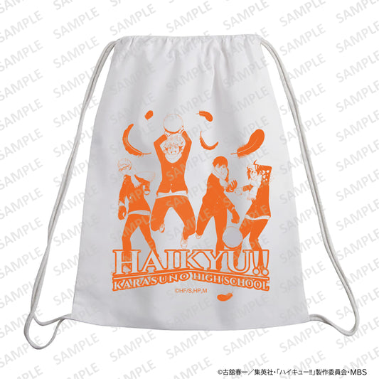 ハイキュー!!_ナップサック 雪あそびver. 烏野高校