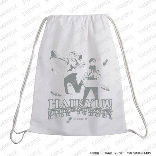 ハイキュー!!_ナップサック 雪あそびver. 梟谷学園高校