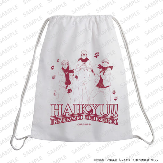 ハイキュー!!_ナップサック 雪あそびver. 稲荷崎高校