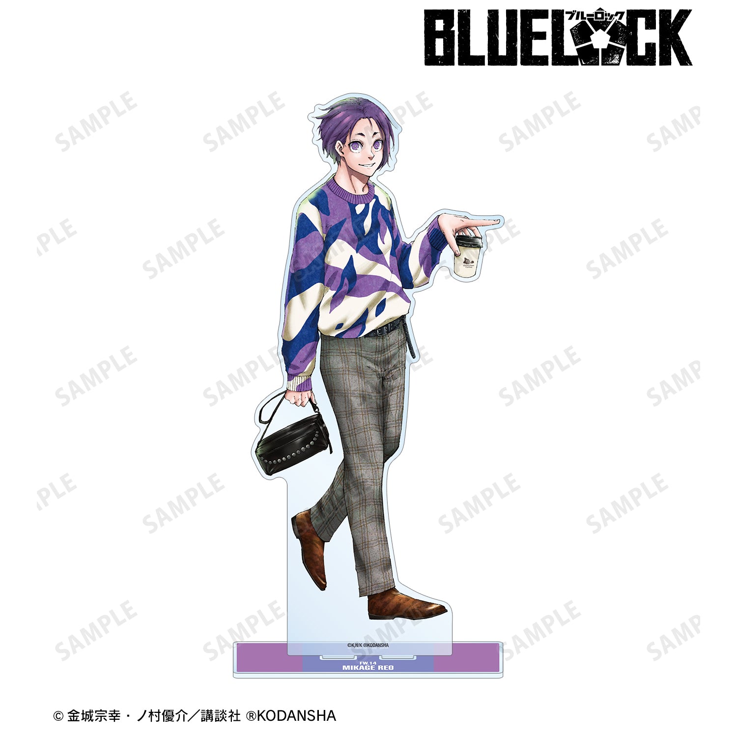 ブルーロック_御影 玲王 私服ver. 特大アクリルスタンド