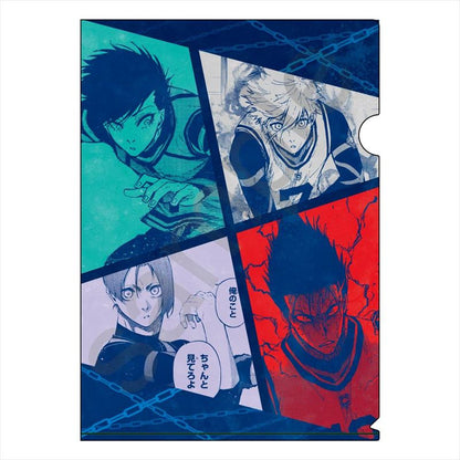 ブルーロック_A4クリアファイル 凛&凪&御影&馬狼