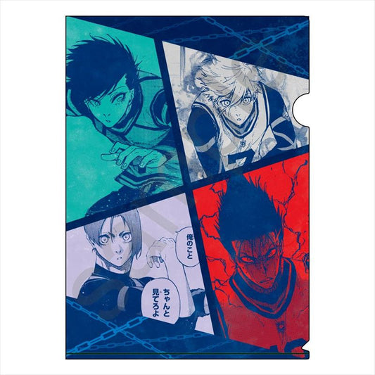 ブルーロック_A4クリアファイル 凛&凪&御影&馬狼