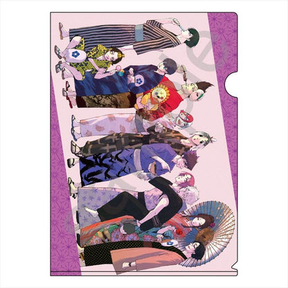 ブルーロック_A4クリアファイル 集合(着物)