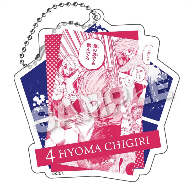 ブルーロック_トレーディングアクリルキーホルダー 1pcs