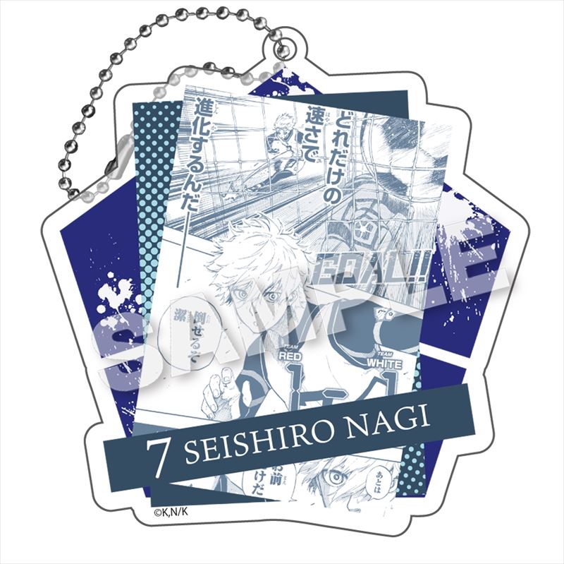 ブルーロック_トレーディングアクリルキーホルダー 1pcs