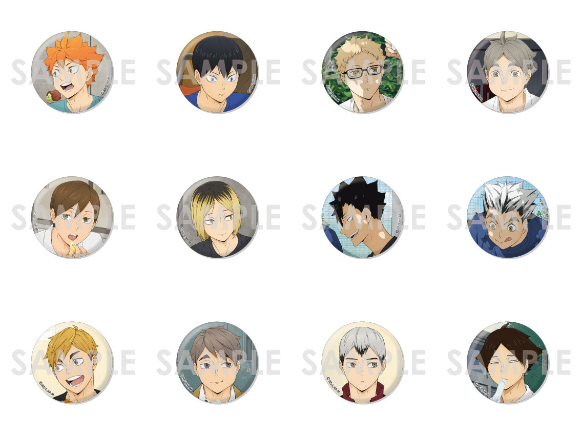 ハイキュー!!_トレーディング缶バッジ -いただきます!- 1pcs