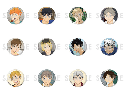 ハイキュー!!_トレーディング缶バッジ -いただきます!- 1pcs