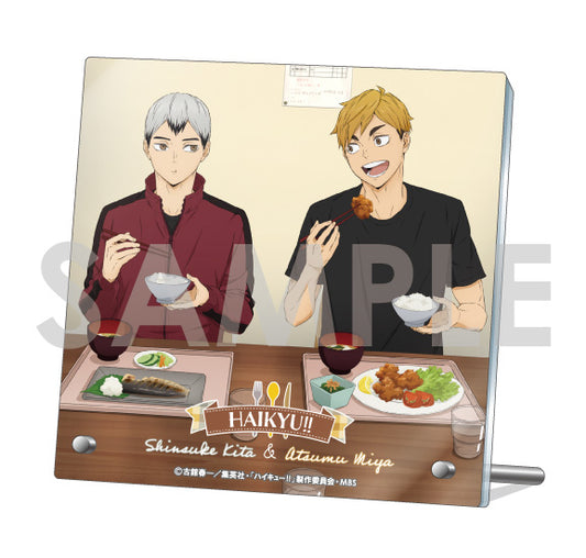 ハイキュー!!_くつろぎコレクションプレート -いただきます!- 6.宮侑&北信介