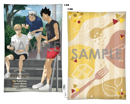 ハイキュー!!_クッション -いただきます!- 3.月島蛍&黒尾鉄朗&木兎光太郎