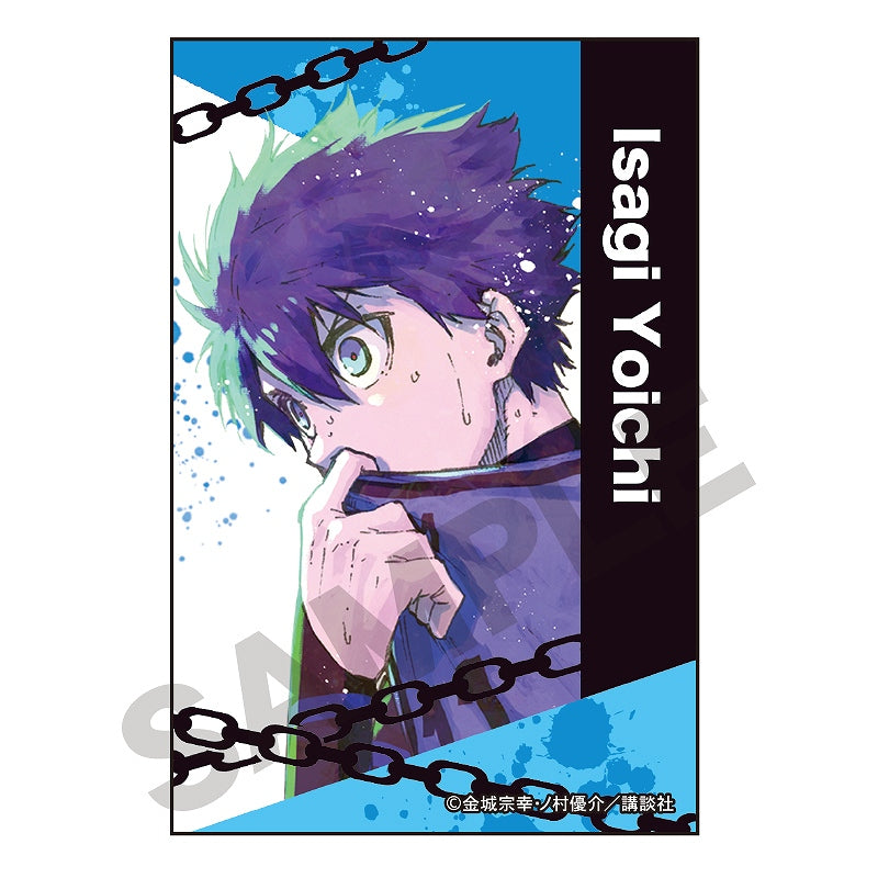 ブルーロックアートカンバッジ/イサギヨイチ_カラー