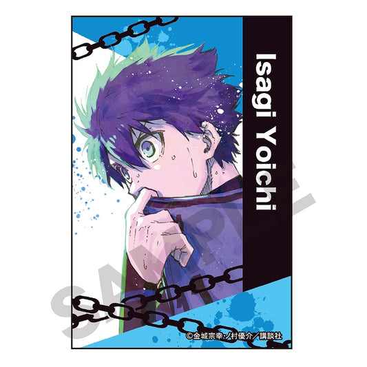 ブルーロックアートカンバッジ/イサギヨイチ_カラー