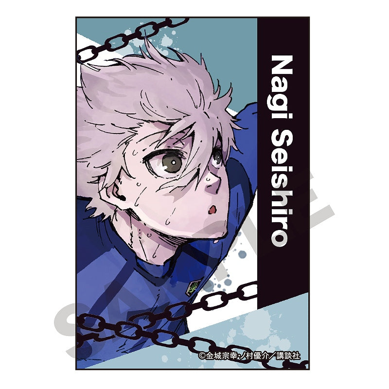 ブルーロックアートカンバッジ/ナギセイシロウ_カラー