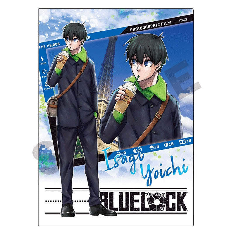 ブルーロックシングルクリアファイル/イサギヨイチ_カジュアル